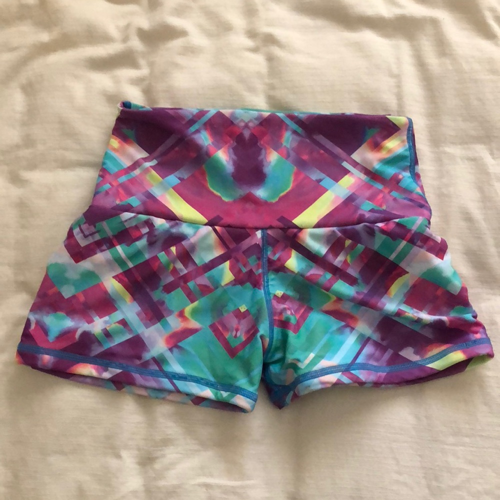 Purple Flexi Lexi Summer Yoga Shorts